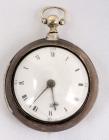 Antique Geo Payne Ludlow Silver Open Face Pocket Watch