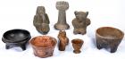 Pre-Columbian. 8-piece group