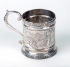 Early 1800s Small Sterling Silver Tankard - 2