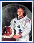 Neil Armstrong signed white space suit litho