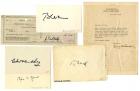 American Politicians, Generals, Industrialists & First Ladies: Collection of Letters, Photos and Autographs