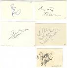 5 Signatures of Former Teen Idols Including Rare River Phoenix