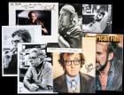 Collection of 7 Signed Photos by Legendary Directors of the Late 20th Century including Spielberg, Coppola and Allen