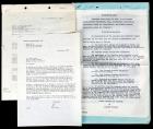 Rare Contracts/Letters by Oscar Winning Greats Including Oscar Hammerstein, Cahn / Van Heusen and Dimitri Tiomkin