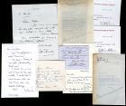 9 Handwritten Letters by Hollywood Greats Including Katherine Hepburn, Olivia De Havilland, Barbara Stanwyck