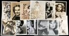 12 Stunning Double-Weight Signed Portraits Including Linda Darnell, Norma Shearer, Ann Sothern, Lauren Bacall