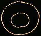 Syro-Hittatite solid twisted gold Torc Necklace, circa 9th-8th Century BC