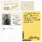 Celebrated Artists of the 20th Century, 5 Signatures