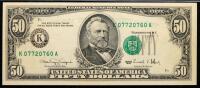 Choice Unc. Small Head $50 Misalignment
