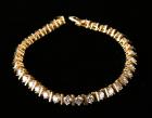 Diamond, 14K Yellow Gold Tennis Bracelet