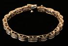 Diamond, 14K Yellow Gold Bracelet