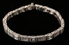 Art Deco, Diamond, 14K White Gold Bracelet