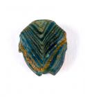 Egyptian Heart Glass Bead, 18th Dynasty- Late Dynastic Period, ca. 1550-332 BC