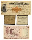 Historic Jewish Paper Documents, Bank Notes, Emergency Currency