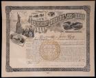 Grand Lodge, Independent Order Free Sons of Judah Benificiary Certificates, 1905