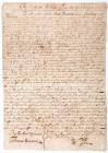 French and Indian War Era Letter of Marque Handwritten Manuscript, 1757