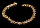 Diamond, 14K Yellow Gold Tennis Style Bracelet