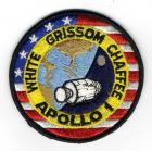 Apollo 1 original "Apollo Flight Crew Emblem" crew patch