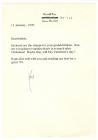 1999 Neil Armstrong typed and signed letter