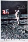 Buzz Aldrin signed posters (x3)