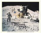 1971 Apollo 15 Al Worden & Jim Irwin signed lunar surface litho