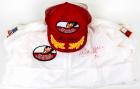 Red Adair signed hat & jacket