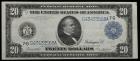 1914, $20 Federal Reserve Note