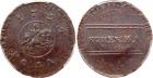 Peter I, 1689-1725, Kopeck 1724. Moscow, Kadashevsky mint. Cloak straight, no ground below. Bit 3565, B 276 (S), Diakov