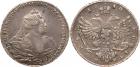 Anna 1730-1740, Rouble 1740. 25.97 gm. Period before ÁM. Bit 209, Diakov 6, Sev --, Uzd 0750. Some obverse contact marks