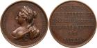 Elizabeth, 1741, Medal. Bronze. 46 mm. By Roettiers, Jr. On the Death of Princess Tatiana Galitzina, 1757. Diakov 102.1