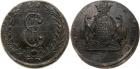 Catherine II, 1762-1796, Siberian Coinage, 10 Kopecks 1774 KM. Bit 1031, B 515, Diakov 1035. Authenticated and graded by