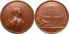 Catherine II, 1762-1796, Medal. Bronze. 65 mm. By T. Ivanov. The Court Carousel, 1766. Diakov 131.1, Reichel 2324, Sm --