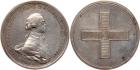 Paul I, 1796-1801, Jever under Russian Administration, Medal. Silver. 43.9 mm. 33.17 gm. By C. Leberecht. On the Coronat