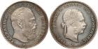 Alexander III, 1881-1894, Medal. Silver. 33.5 mm. 17 gm. Unsigned. Visit of Alexander III to Austria, nd. Diakov --, Sm-