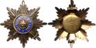 Imperial Russia, Orders, Order Of The White Eagle, Breast Star. Military Division. Silver and enamels. 92 mm. By Eduard