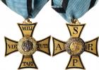 Imperial Russia, Orders, Order Of Virtuti Militari, Cross. 4th Class. Gold and black enamel. 34 mm. St. Petersburg, 183