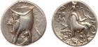 Parthian Kingdom. Arsakes I. Silver Drachm (4.07 g), 247-211 BC EF