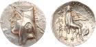 Parthian Kingdom. Artabanos I (Arsakes II). Silver Drachm (4.04 g), 211-185 BC N