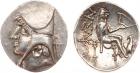 Parthian Kingdom. Artabanos I (Arsakes II). Silver Drachm (4.19 g), 211-185 BC S