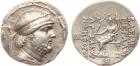 Parthian Kingdom. Phraates II. Silver Tetradrachm (16.15 g), 132-127 BC VF