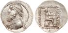 Parthian Kingdom. Mithradates II. Silver Tetradrachm (15.83 g), 121-91 BC Nearly