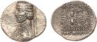 Parthian Kingdom. Phraates III. Silver Drachm (4.09 g), 70/69-58/7 BC EF