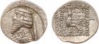 Parthian Kingdom. Phraates III. Silver Drachm (4.10 g), 70/69-58/7 BC Superb EF