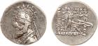 Parthian Kingdom. Phraates III. Silver Drachm (4.06 g), 70/69-58/7 BC EF