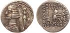 Parthian Kingdom. Orodes II. Silver Drachm (3.97 g), 57-38 BC Choice VF