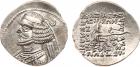 Parthian Kingdom. Orodes II. Silver Drachm (4.04 g), 57-38 BC EF