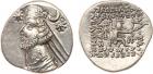 Parthian Kingdom. Orodes II. Silver Drachm (4.06 g), 57-38 BC Choice VF