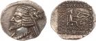 Parthian Kingdom. Phraates IV. Silver Drachm (3.94 g), 38/7-2 BC Superb EF