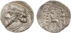 Parthian Kingdom. Vonones I. BI Tetradrachm (13.56 g), ca. AD 8-12 VF