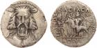 Parthian Kingdom. Artabanos IV. BI Tetradrachm (13.03 g), ca. AD 10-38 VF